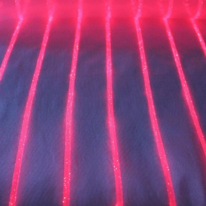 DANIELA WHITE FABRIC (LUMINOUS FIBER OPTIC FABRIC)